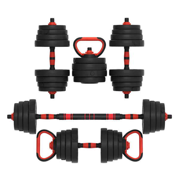 Hantelset 3-in-1 30 kg