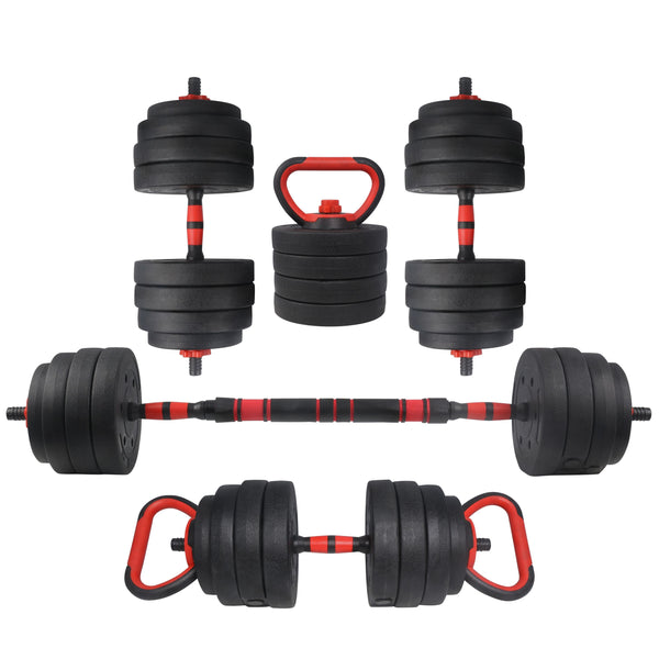 Hantelset 3-in-1 40 kg