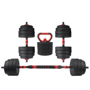 Hantelset 3-in-1 40 kg