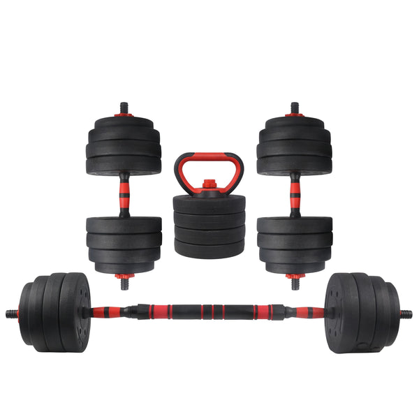 Hantelset 3-in-1 40 kg