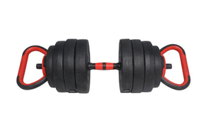 Hantelset 3-in-1 40 kg