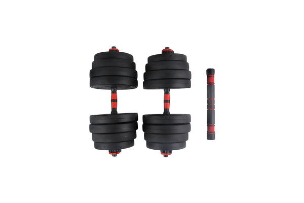 Hantelset Kurz- und Langhantel 50 kg