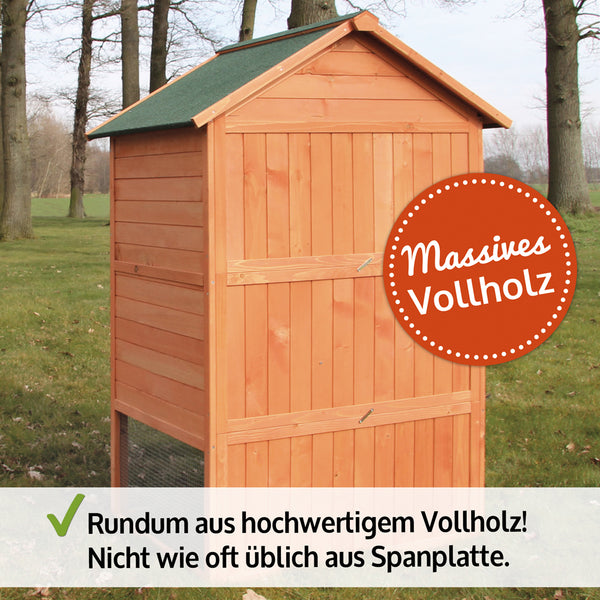Hasenstall Kaninchenstall Jumbo ~ 3 Etagen