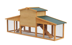 Kaninchenstall KLOPFER 204 x 45 x 85 cm