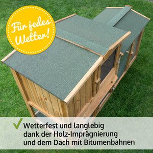 Hasenstall mit Freilauf Meister Lampe