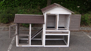 Hasenstall Kaninchenstall Prestige Small - mit Nagerschutz