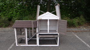 Hasenstall Kaninchenstall Prestige Small - mit Nagerschutz