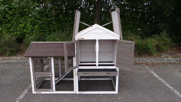 Hasenstall Kaninchenstall Prestige Small - mit Nagerschutz
