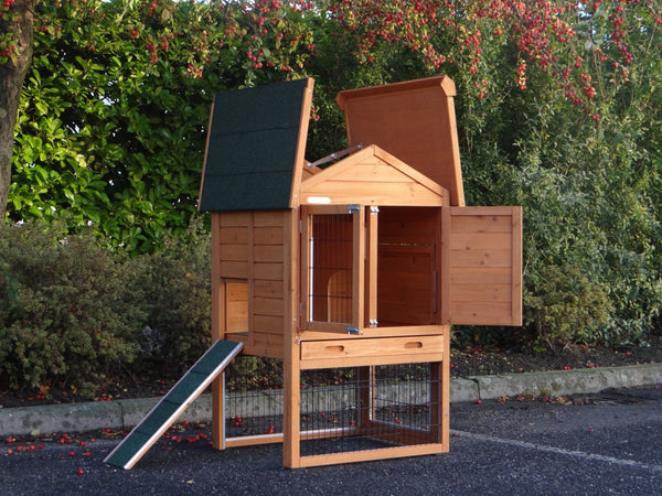 Hasenstall für 1-3 Kaninchen - Kaninchenstall Prestige