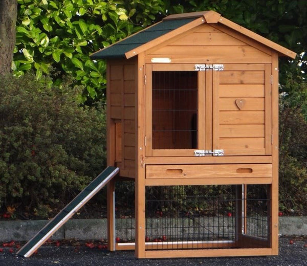 Hasenstall für 1-3 Kaninchen - Kaninchenstall Prestige