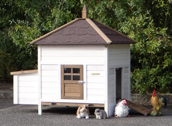 Rabbit hutch for 2-4 rabbits - Rabbit hutch Ambiance Large