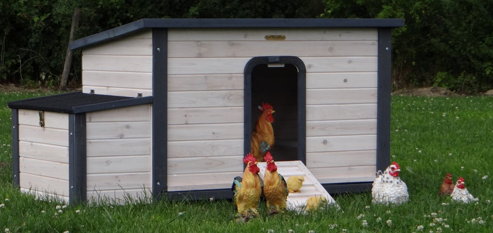 Rabbit hutch for 3-7 rabbits - Eva rabbit hutch