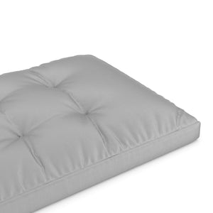 Hundebett BECKY 111 x 89 cm grau