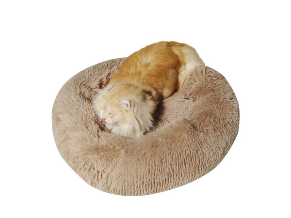 Haustierbett BIJOU braun 50 x 50 cm