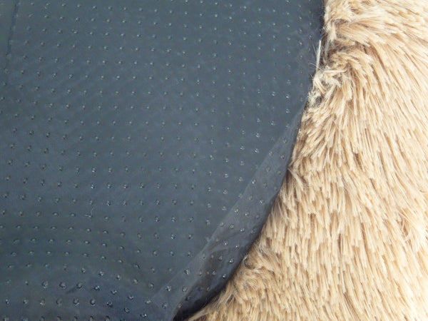 Hundebett BIJOU braun 80 x 80 cm