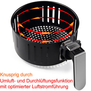 Heissluftfritteuse Touchdisplay 3,6 Liter