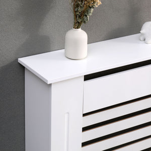 Heizkörperverkleidung 111.5 cm weiss