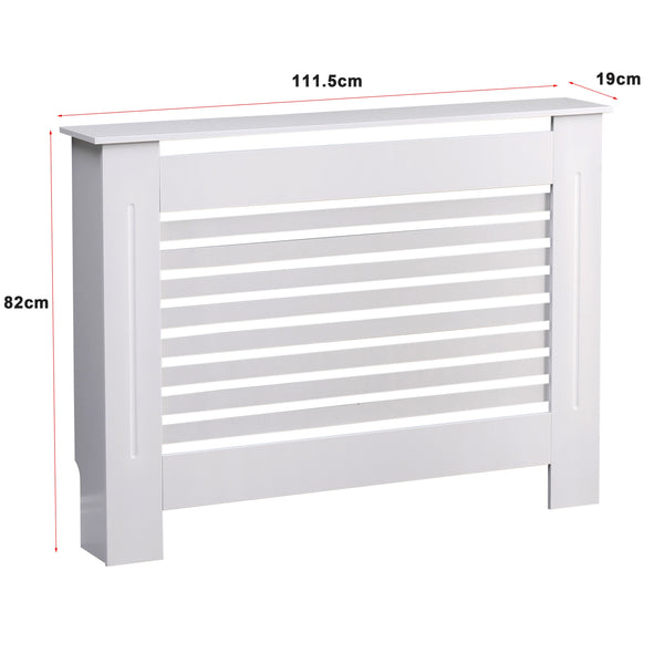 Heizkörperverkleidung 111.5 cm weiss