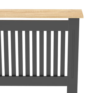 Heizkörperverkleidung ARLES 172 x 83 cm anthrazit