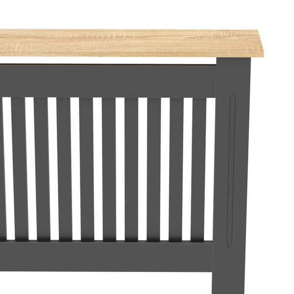 Heizkörperverkleidung ARLES 172 x 83 cm anthrazit