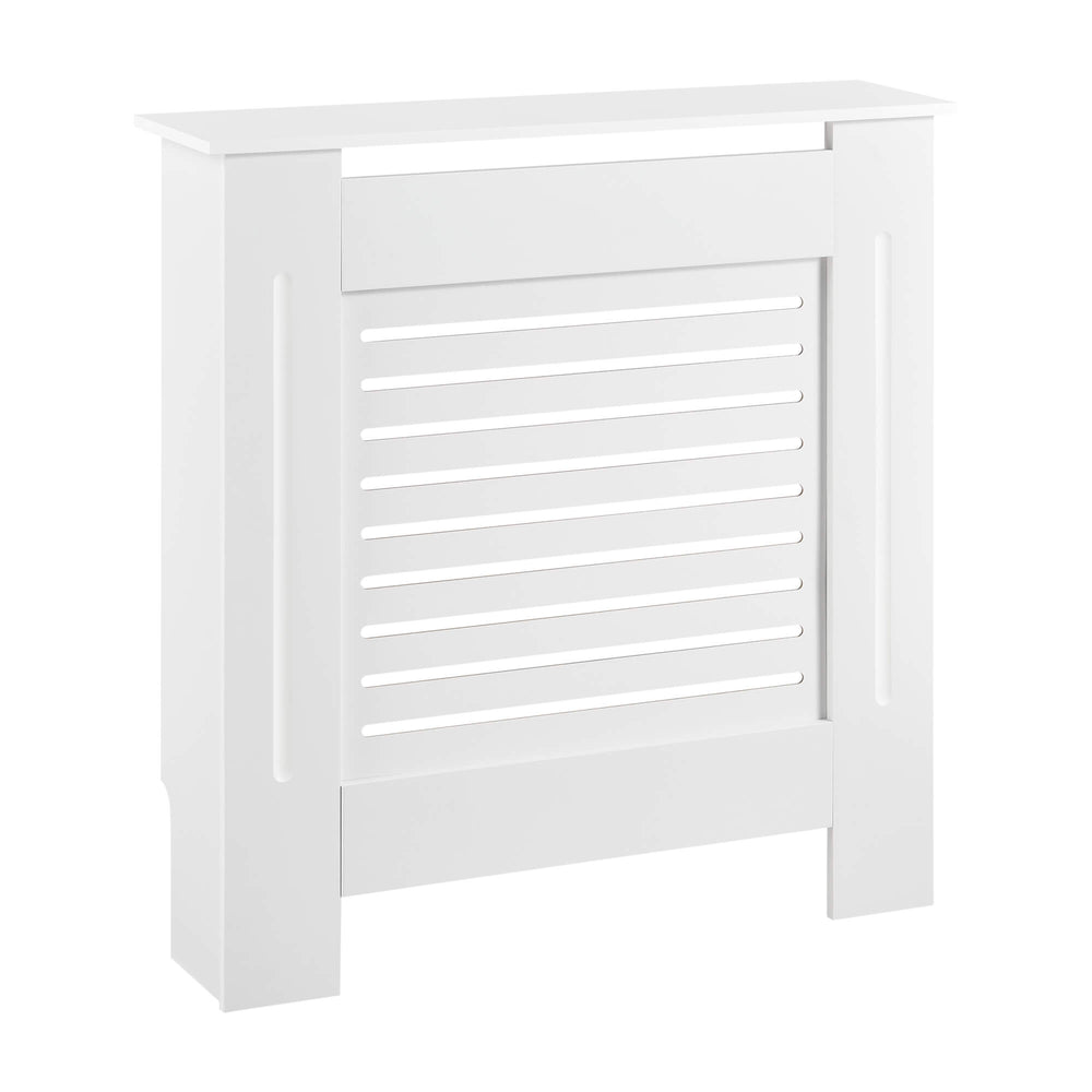 Copritermosifone Charleston 112x19x82 cm con mensola, bianco 