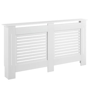 Heizungsabdeckung Charleston 152x19x83 cm mit Ablage Weiss