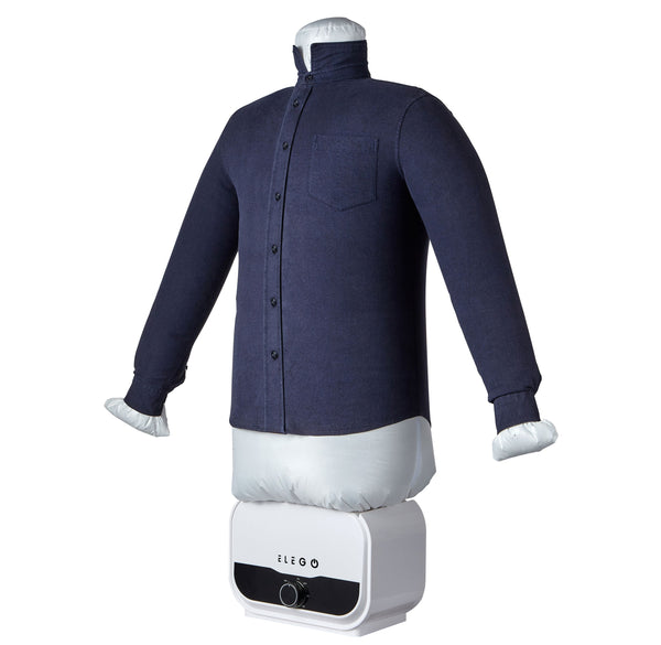 Hemdenbügler mit Hosenaufsatz weiss