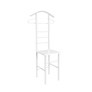 Herrendiener Kleiderständer 43 x 119 cm weiss