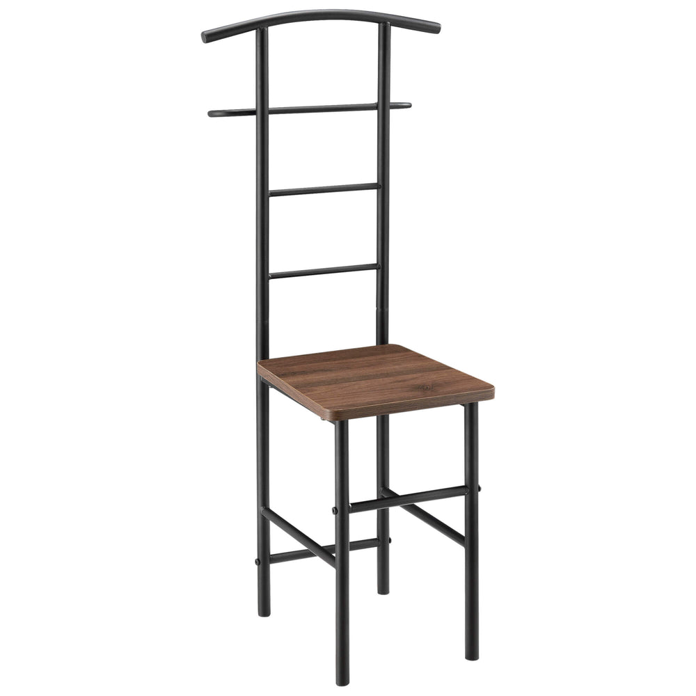 Sedia da servizio Anaheim 107x45x45 cm effetto noce