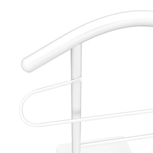 Herrendiener Kleiderständer 43 x 119 cm weiss