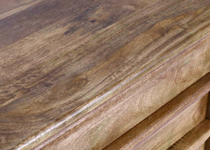 Highboard Kommode Sideboard Massiv-Holz Mango 81x65x43cm