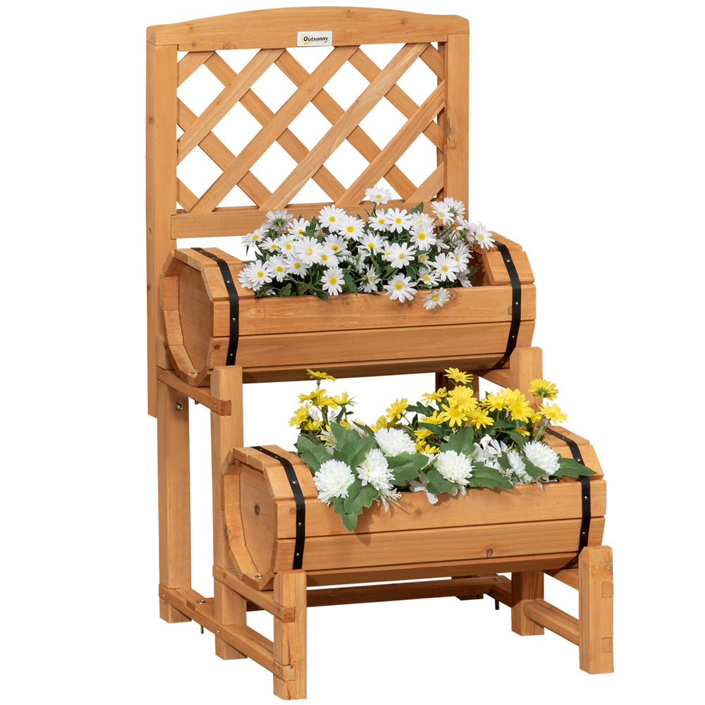 treillis pour jardinière surélevée 45x45x80cm