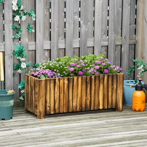 Hochbeet Pflanzkasten Tannenholz 100x40x40cm