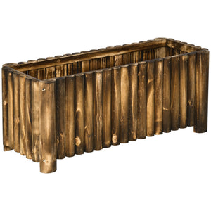 Hochbeet Pflanzkasten Tannenholz 100x40x40cm