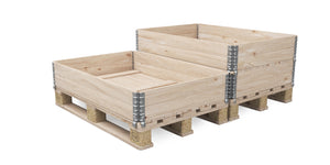 Hochbeet 2er SET mit Paletten