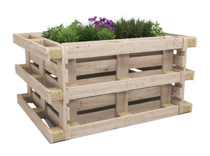 Hochbeet SET mit vier Paletten