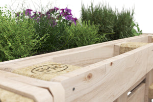 Hochbeet SET mit vier Paletten