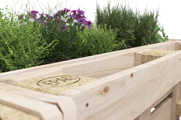 Hochbeet SET mit vier Paletten