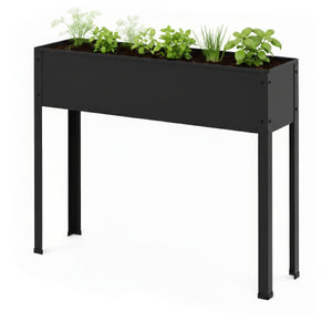 Hochbeet Stahl 100 x 27 x 80 cm