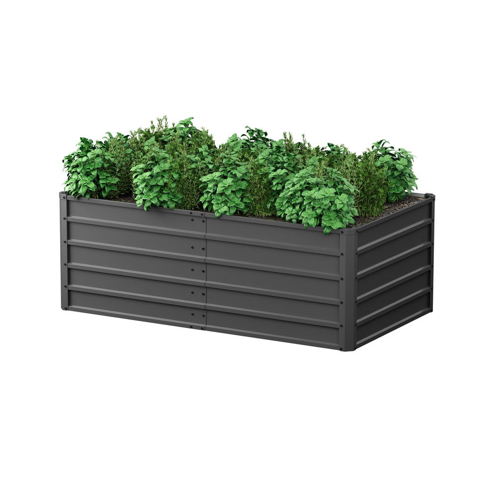 Raised garden bed, steel, 160 x 90 x 57 cm