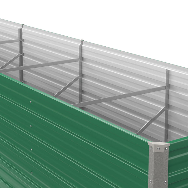 Hochbeet 400 x 80 x 77 cm