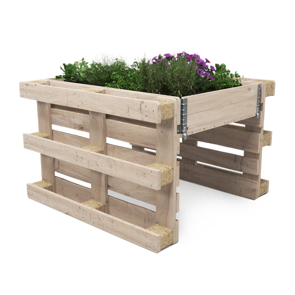 Hochbeet SET mit zwei Paletten