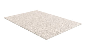 Hochflor Teppich 160 x 230 cm creme