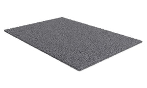 Moquette à poils longs 160 x 230 cm grise
