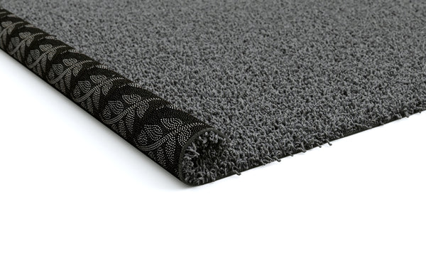 Moquette à poils longs 160 x 230 cm grise