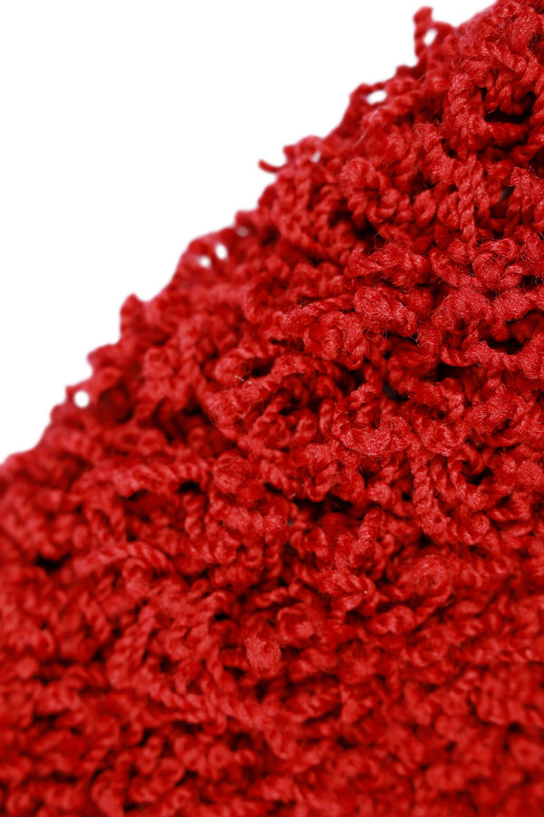 Moquette à poils longs 240 x 340 cm rouge