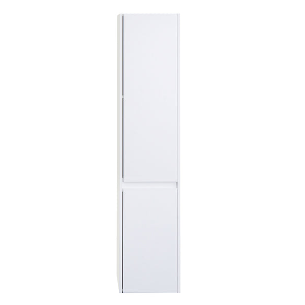 Hochschrank JAM-L86 Badezimmerschrank 160x33cm weiss