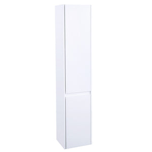 Hochschrank JAM-L86 Badezimmerschrank 160x33cm weiss