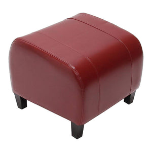 Hocker Sitzwürfel Emmen LEDER rot