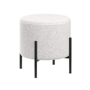 Hocker Teddy BRILON weiss
